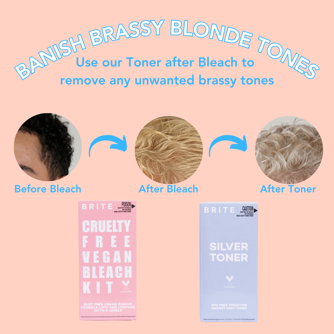 Blonde Brilliance Kit: Bleach + Toner
